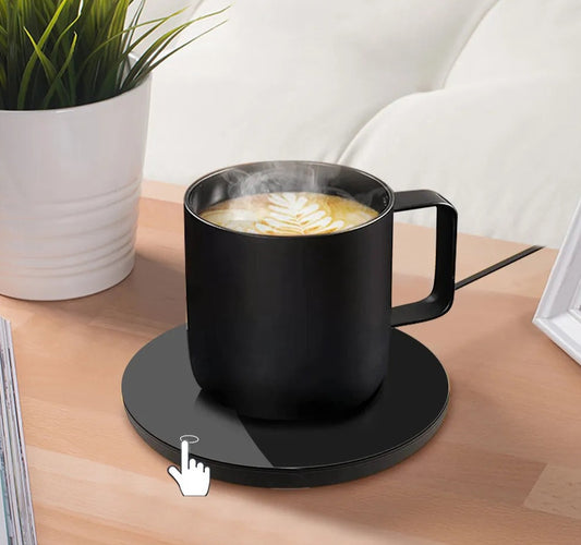 Coffee Cup Heater Mug Warmer USB Heating Pad Electic Milk Tea Water Thermostatic Coasters Cup Warmer for Home Office Desk DC 5V